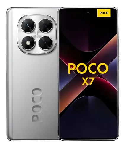 Xiaomi P0c0 X7 5g 512/12gb Ram Global 2025 Cor Prateado