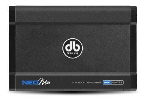 Amplificador Anfibio Db Drive Neo M2 Clase D 2 Ch 500 Watts