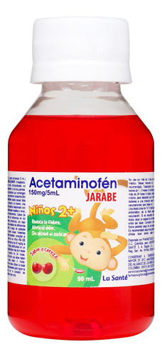 Acetaminofen 150 Mg/5 Ml Jarabe 90 Ml La Sante