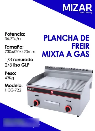 Plancha sandwichera a gas hot sale