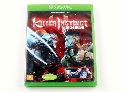 Killer Instinct Edição Definitiva Original Xbox One Midia F.
