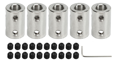 ^ Acoplamiento Rígido De 8 A 8 Mm De Diámetro, 5 Piezas,