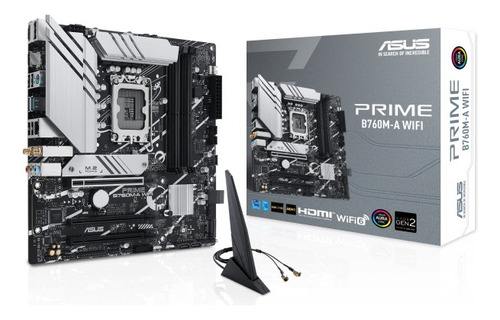 Mainboard Asus Prime B760m-a Ax Wifi Lga1700 Ddr5