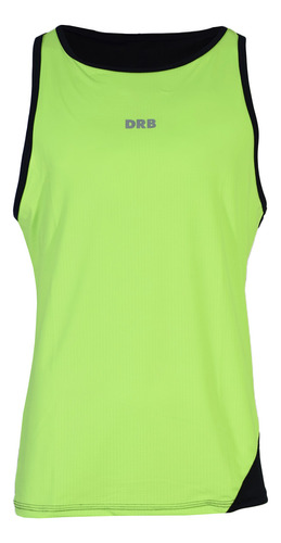 Musculosa Dribbling George Hombre Negro/verde