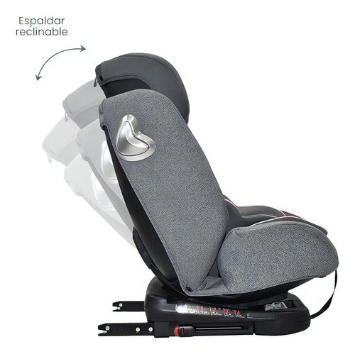Silla Carro Bebé First 360 Isofix Priori Color Rosa