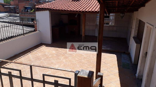 Casa Com 3 Dormitórios + Salão 147m² À Venda, 348 M² Por R$ 765.000 - Vila Paulistana - São Paulo/sp - Ca0187