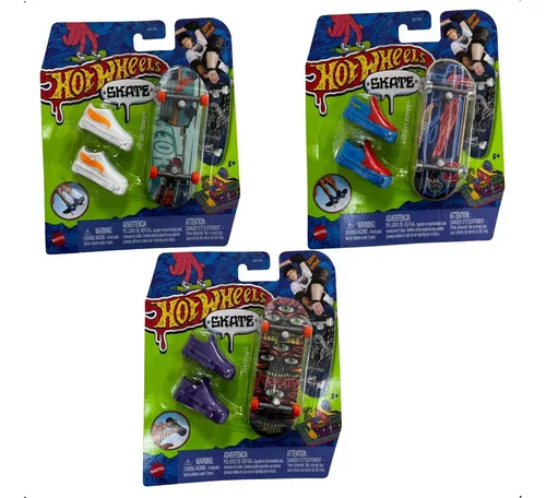 Hot Wheels Skate De Dedo Com Tênis Shredator - HNG23