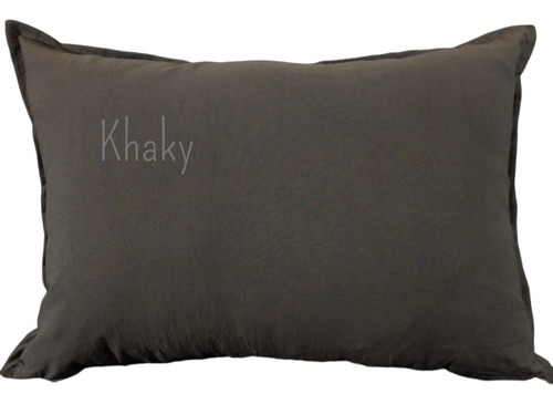 Imagen 9 de 9 de Funda Almohadón 70x50 Tusor Nórdico Decorativo Moderno Cama