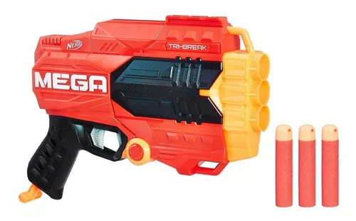 Lançador De Dardos Nerf N-strike Mega Tri-break - Hasbro