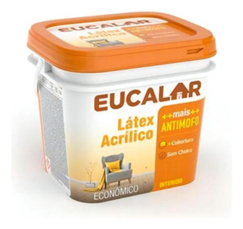 Tinta Acrílica Branco 3,6l - Eucatex