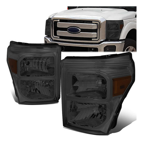 Par De Faros Delanteros Ford F450/2011 2012 2013 2014 2015