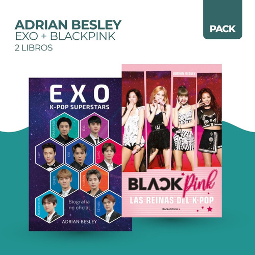 Blackpink + Exo - 2 Libros - Besley