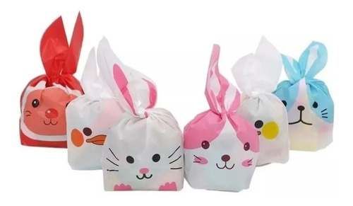 Pack X 24 Bolsas Para Huevos De Pascua, 13.5x22 Cm