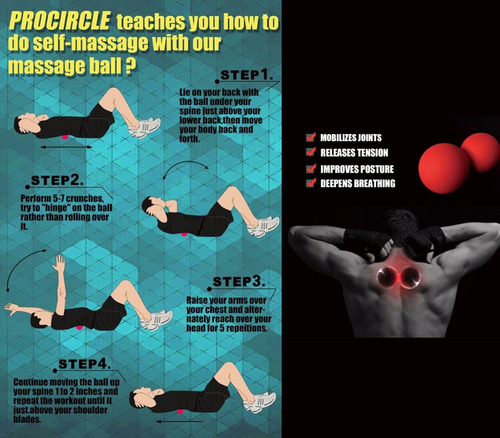 Imagen 7 de 8 de Pelota Mani Ejercicios Rehabilitación Fisio Mano Pie Relax +