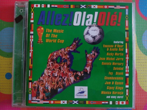 Allez Ola Olé Cd The Music Of The World Cup W