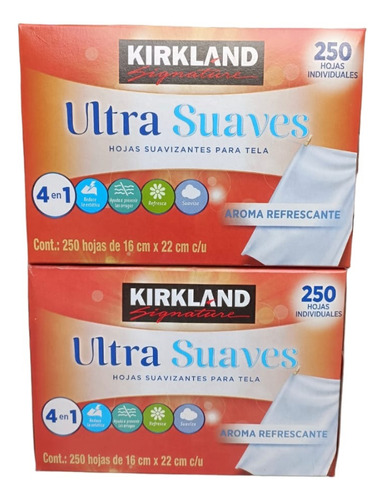 Toallas Para Secadora Kirkland 2/250 (500 Piezas)