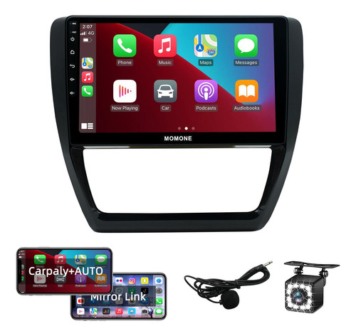 Estéreo Para Vw Sagitar Jetta Bora 2011-2018 Carplay Gps