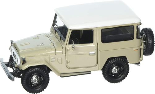 Coleccionable Toyota Fj40 Escala 1/24. Motormax Metálico