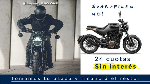 Husqvarna Svartpilen 401-fin@nci@ Con Tarjeta De Credito!