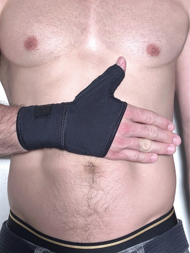 Imagen 3 de 8 de Muñequera Power Férula Inmovilizador Dedo Pulgar Tendinitis