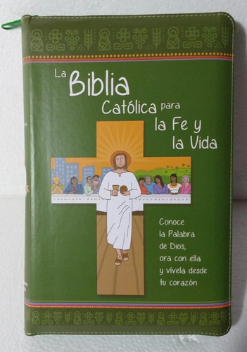 Biblia Catolica Para La Fe Y La Vida Con Estuche Con Cierre