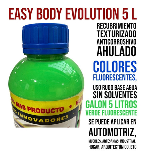 Recubrimiento Texturizado Eb Evolution Fluorescente 5 L