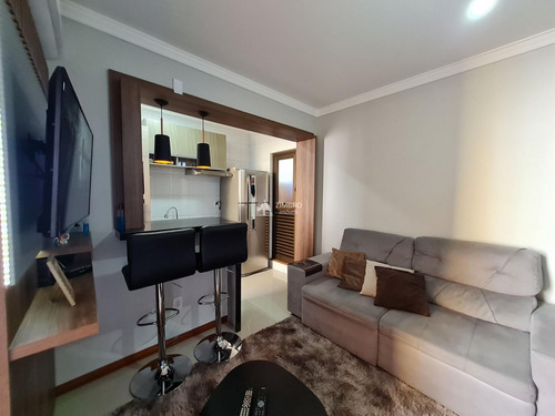 Imagem 4 de 17 de Apartamento 02 Dormitórios Mobiliado Para Venda Em Santa Maria - 996588