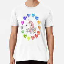 Comprar Remera Unicorn Girl, Magical Rainbow Unicorn Lover Y Unicorn