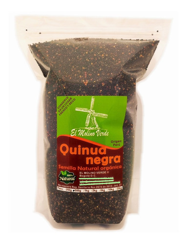 Quinua Negra Semilla X 500 Gr