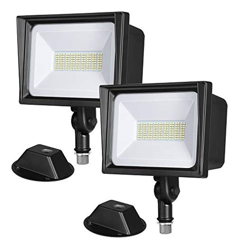 Dewenwils 2-pack 65w Led Flood Light Outdoor, Ip65 Waterproo