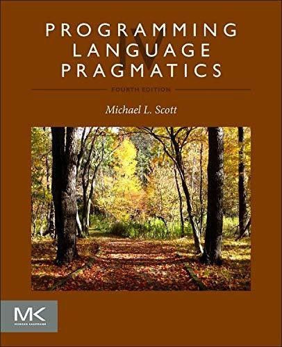 Book : Programming Language Pragmatics - Scott, Michael L.