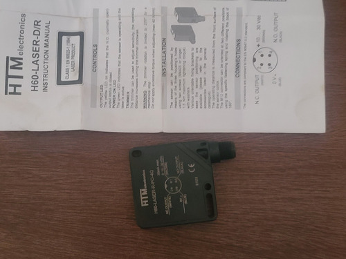 Sensor Fotoelectrico Htm Electronich60-laser-r Po-4q