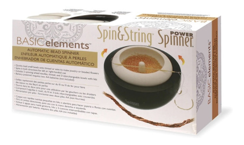 Spin & String Power Spinner Para Enhebrar Cuentas Eléctrico 