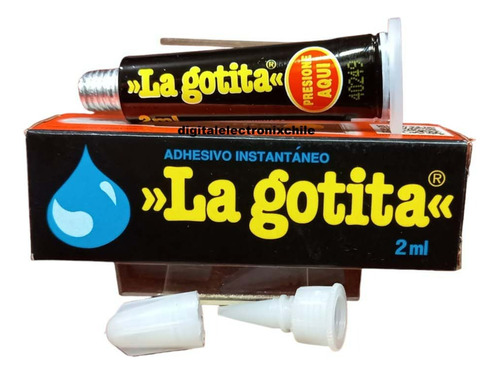 La Gotita Selladora Pegamento Instantaneo 