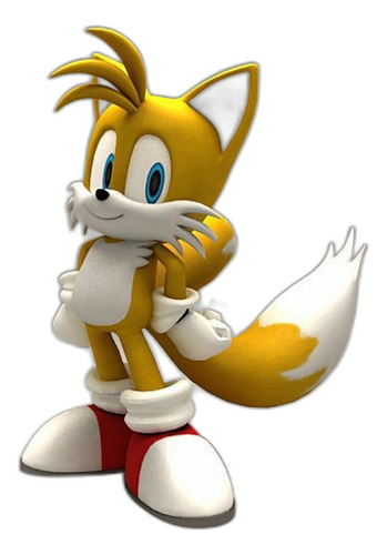 Tails Colitas Sonic Archivo Stl Obj Para Impresion 3d