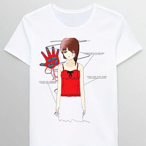 Remera Serial Experiments Lain Psyche V1 65963614