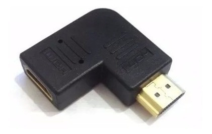 Conector Adaptador Emenda Hdmi M/f Vire A Esquerda 03124