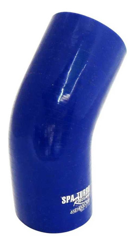 Mangueira Mangote Silicone Curva 45° 3 Azul Spa