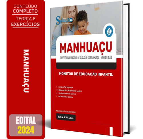 Apostila Monitor De Educação Infantil São João Do Manhuaçu