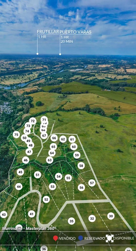 Vende Parcelas De 5000 Mt2 Con Rol, Proyecto Vive Osorno
