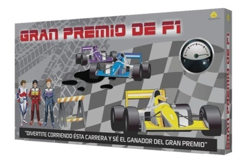 Juego Gran Premio De F1 De Mesa Recorrido Carrera Autos