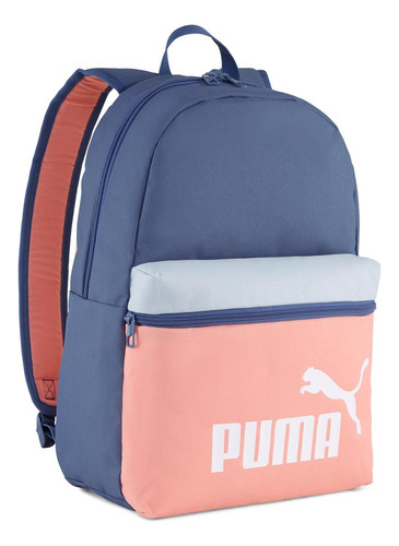 Mochila Phase Color Block Backpack Puma 7503 Azul/rosa Mujer