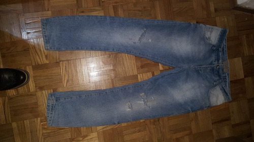 Jeans Zara 36 Hombre No Es Licra 