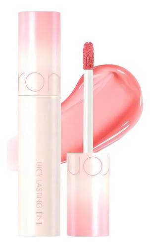 Rom&nd Juicy Lasting Tint com acabamento brilhante Cor #31 Bare Apricot