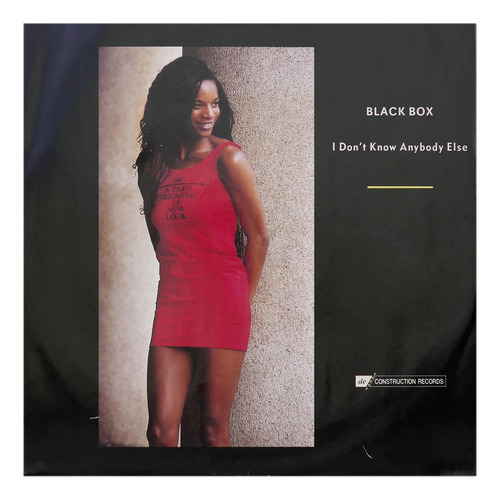Black Box - I Don't Know Anybody Else 12  Maxi Single Vinilo