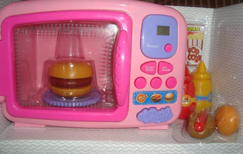 Microondas De Juguete Imagi Kidz Rosa