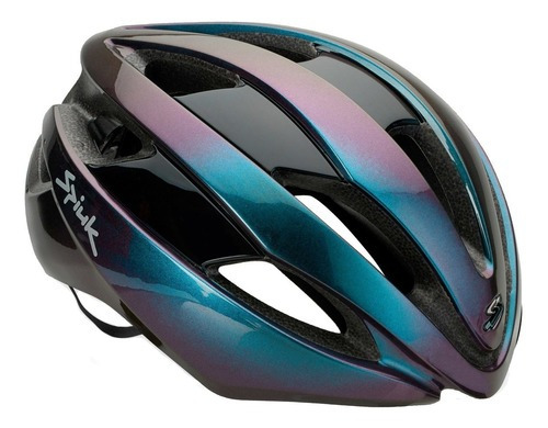 Capacete Ciclismo Spiuk Eleo Camaleao Tam. 53-61 Cor Violeta Tamanho M - L