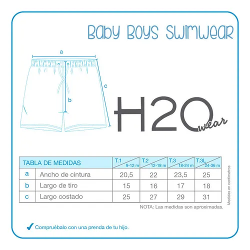 Traje De Baño Bebe Niño Short Disney Spidey