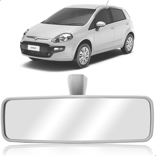 Espelho Retrovisor Interno Punto 2010 A 2016 Original Fiat