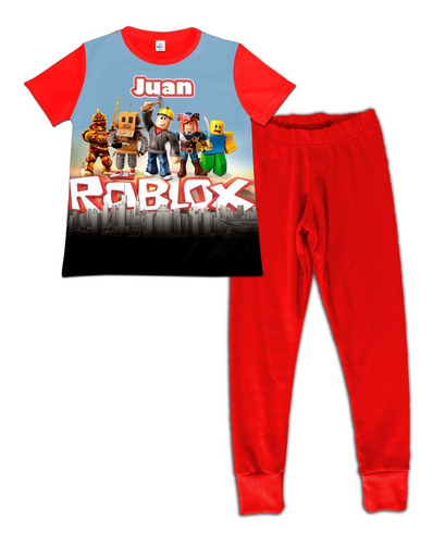 Pijama Niño Manga Corta Roblox 